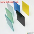 Colorful Laminated Glass